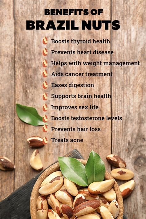benefits of brazil nuts for my health